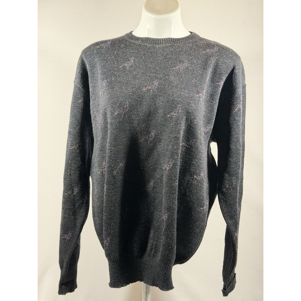Vintage Bloomingdales St Raphael Wool Sweater Mens XL Preppy Heritage Knit